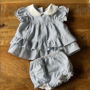 Janie and Jack 3-6 months baby girl dress. Like new